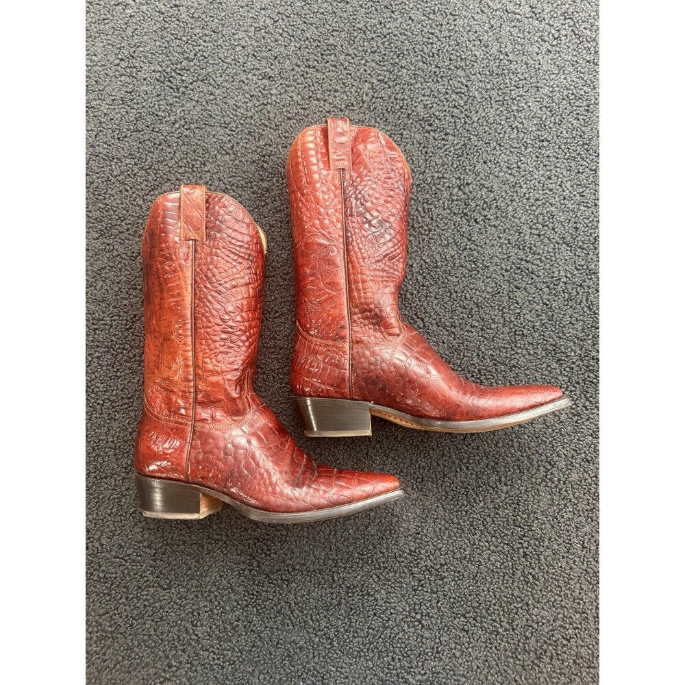 Rancho Mexican Pointy Snip Toe Cowboy Boots Men’s 27.5 Mex US 9.5